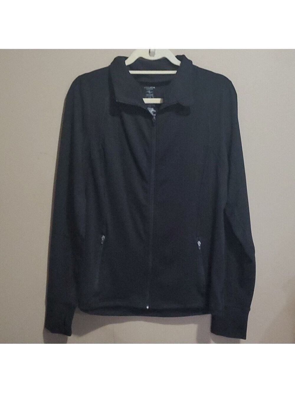 Athletic works workout jacket size large